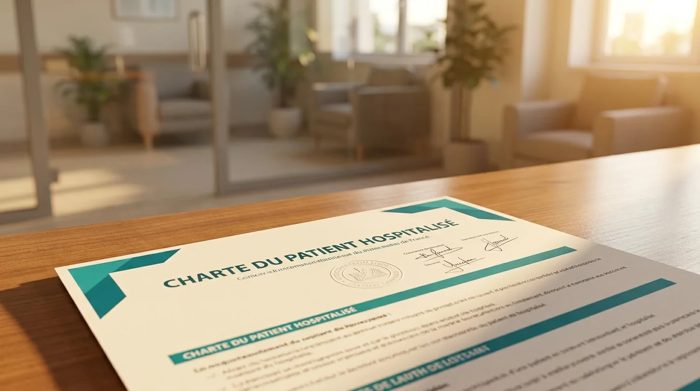 Document officiel de la charte du patient hospitalise