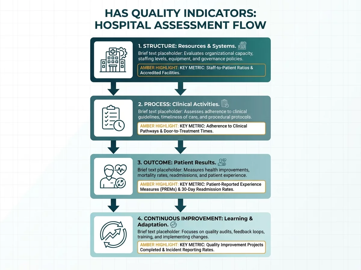 Infographie explicative des indicateurs HAS